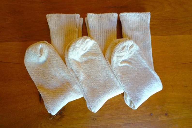 3-pack Hemp & Organic Cotton Socks